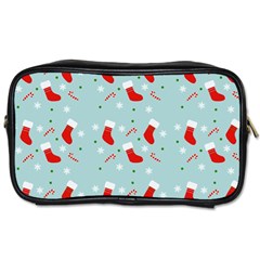 Christmas Pattern Toiletries Bag (Two Sides)