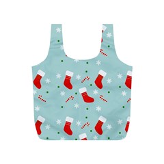 Christmas Pattern Full Print Recycle Bag (S)