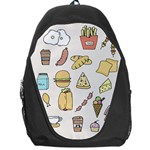 Dinner Meal Food Snack Fast Food Backpack Bag Front