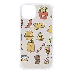 Dinner Meal Food Snack Fast Food Iphone 13 Tpu Uv Print Case