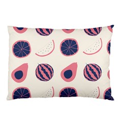 Fruits Halves Pattern Design Pillow Case by Apen