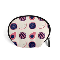 Fruits Halves Pattern Design Accessory Pouch (small) by Apen