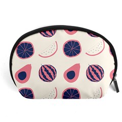 Fruits Halves Pattern Design Accessory Pouch (large) by Apen