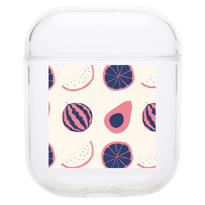 Fruits Halves Pattern Design Soft TPU AirPods 1/2 Case