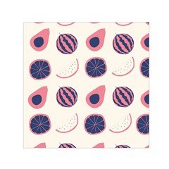 Fruits Halves Pattern Design Square Satin Scarf (30  X 30 ) by Apen