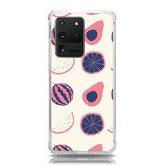 Fruits Halves Pattern Design Samsung Galaxy S20 Ultra 6 9 Inch Tpu Uv Case by Apen