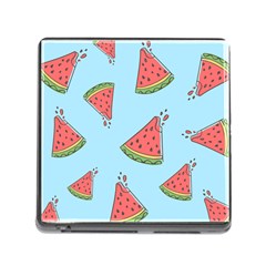 Watermelon Fruit Pattern Tropical Memory Card Reader (square 5 Slot) by Apen