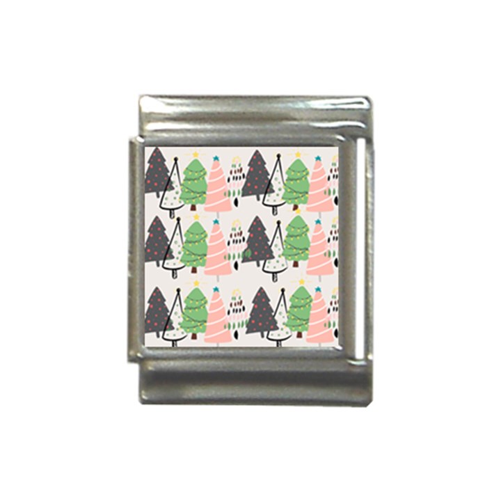 Christmas Trees Icons Italian Charm (13mm)