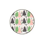 Christmas Trees Icons Hat Clip Ball Marker (10 pack) Front