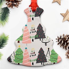 Christmas Trees Icons Ornament (christmas Tree)  by Apen