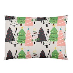 Christmas Trees Icons Pillow Case (two Sides) by Apen