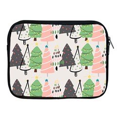 Christmas Trees Icons Apple Ipad 2/3/4 Zipper Cases by Apen