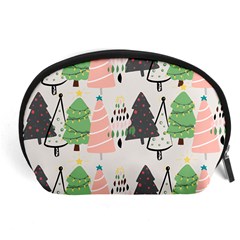 Christmas Trees Icons Accessory Pouch (large) by Apen