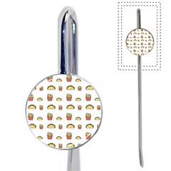 Fries Taco Pattern Fast Food Book Mark