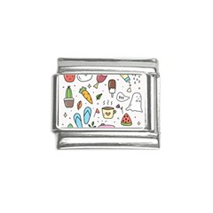 Doodle Fun Food Drawing Cute Italian Charm (9mm) by Apen