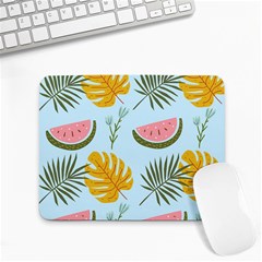 Watermelon Leaves Fruit Foliage Small Mousepad by Apen