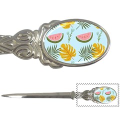 Watermelon Leaves Fruit Foliage Letter Opener by Apen