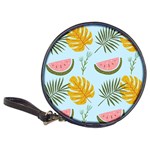 Watermelon Leaves Fruit Foliage Classic 20-CD Wallets Front