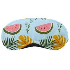 Watermelon Leaves Fruit Foliage Sleep Mask by Apen