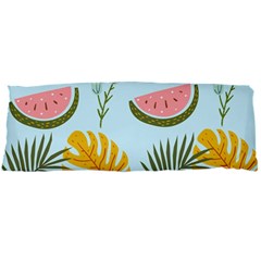 Watermelon Leaves Fruit Foliage Body Pillow Case Dakimakura (two Sides) by Apen