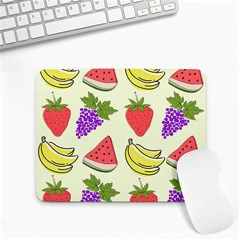 Fruits Pattern Background Food Small Mousepad