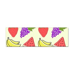 Fruits Pattern Background Food Sticker (Bumper)