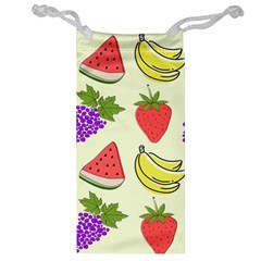 Fruits Pattern Background Food Jewelry Bag