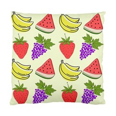 Fruits Pattern Background Food Standard Cushion Case (one Side) by Apen