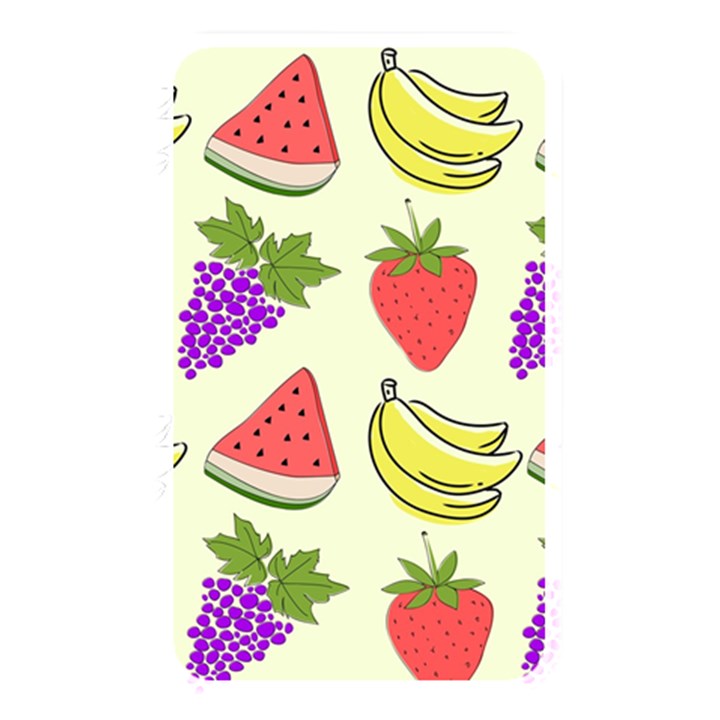 Fruits Pattern Background Food Memory Card Reader (Rectangular)