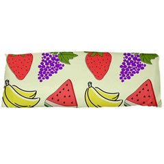 Fruits Pattern Background Food Body Pillow Case Dakimakura (Two Sides)