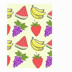 Fruits Pattern Background Food Small Garden Flag (Two Sides)