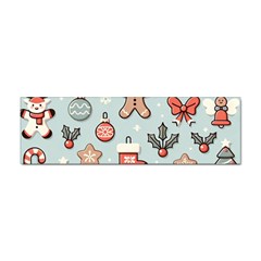 Christmas Cartoon Pattern Sticker Bumper (10 Pack) by Apen