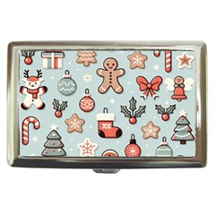 Christmas Cartoon Pattern Cigarette Money Case by Apen