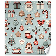 Christmas Cartoon Pattern Canvas 20  X 24  by Apen