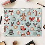 Christmas Cartoon Pattern Cosmetic Bag (XL) Back