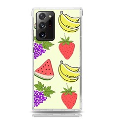 Fruits Pattern Background Food Samsung Galaxy Note 20 Ultra TPU UV Case