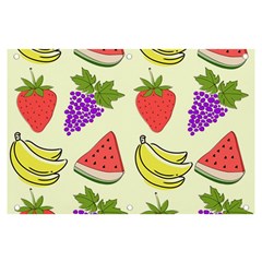 Fruits Pattern Background Food Banner and Sign 6  x 4 