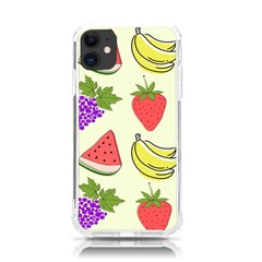 Fruits Pattern Background Food Iphone 11 Tpu Uv Print Case by Apen