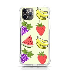 Fruits Pattern Background Food Iphone 11 Pro 5 8 Inch Tpu Uv Print Case by Apen