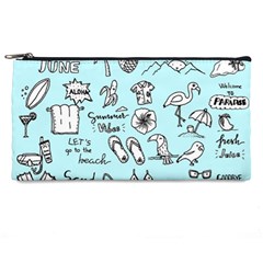 June Doodle Tropical Beach Sand Pencil Case by Apen