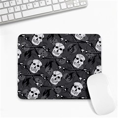 Skull Skeleton Pattern Texture Small Mousepad by Apen