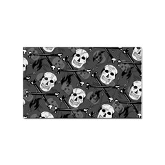 Skull Skeleton Pattern Texture Sticker Rectangular (10 Pack) by Apen