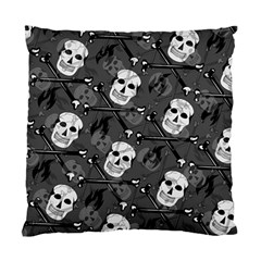 Skull Skeleton Pattern Texture Standard Cushion Case (two Sides) by Apen