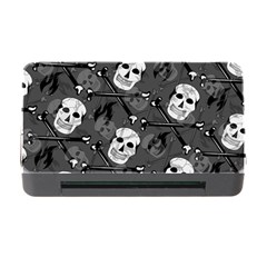 Skull Skeleton Pattern Texture Memory Card Reader With Cf by Apen