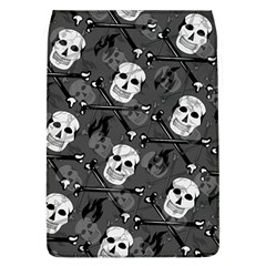 Skull Skeleton Pattern Texture Removable Flap Cover (l) by Apen