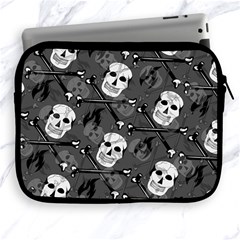 Skull Skeleton Pattern Texture Apple Ipad 2/3/4 Zipper Cases by Apen