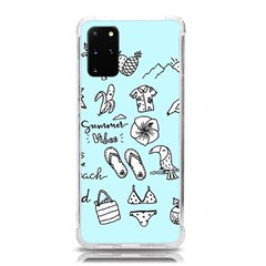 June Doodle Tropical Beach Sand Samsung Galaxy S20plus 6 7 Inch Tpu Uv Case by Apen