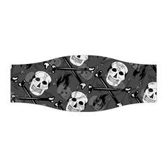 Skull Skeleton Pattern Texture Stretchable Headband by Apen