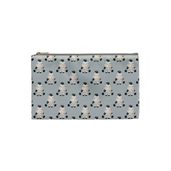 Zebra Wildlife Animal Mammal Cosmetic Bag (small) by Apen