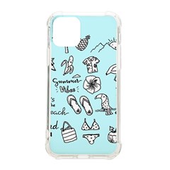 June Doodle Tropical Beach Sand Iphone 11 Pro 5 8 Inch Tpu Uv Print Case by Apen